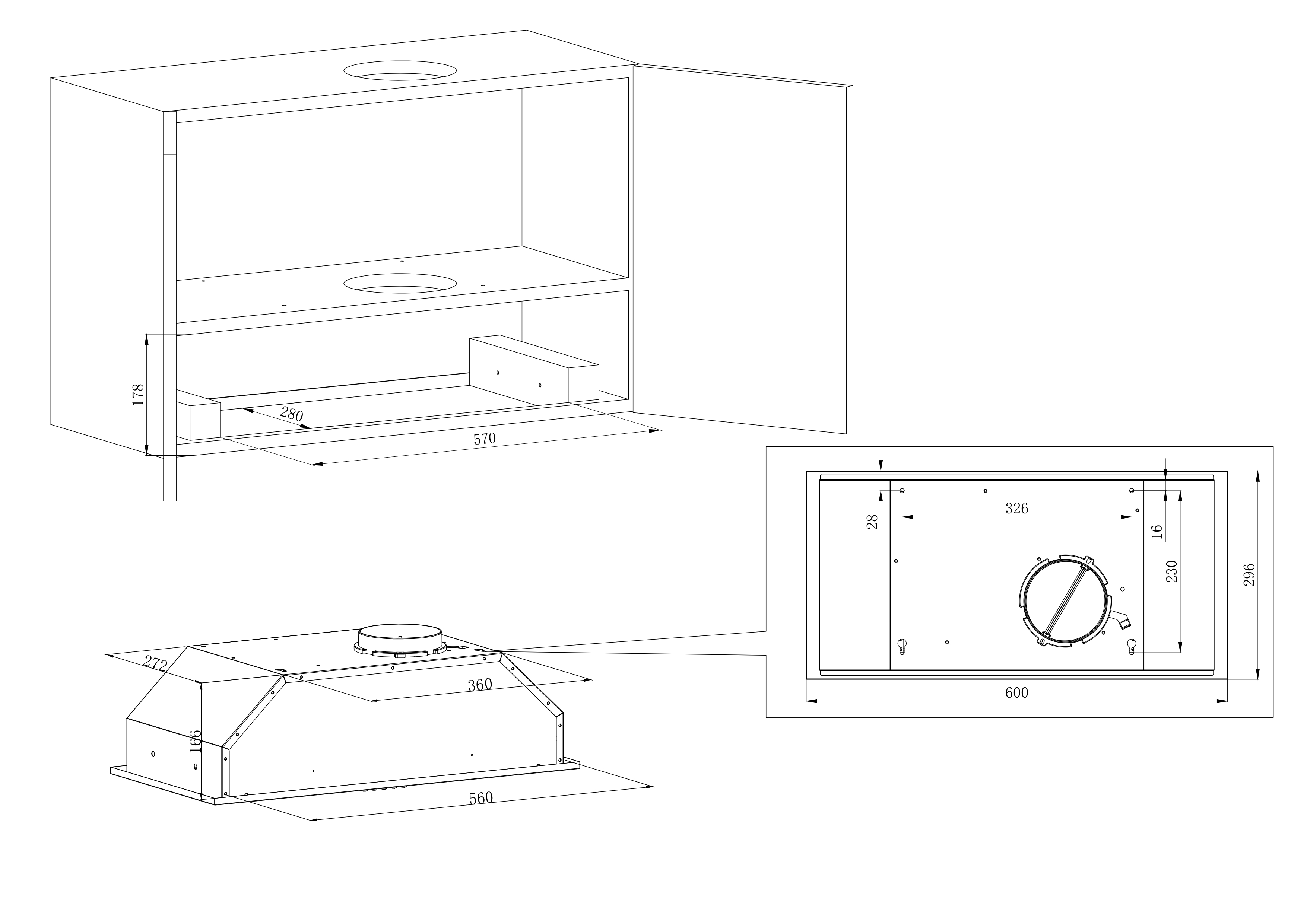 Monsher AMIE 60 Blanc